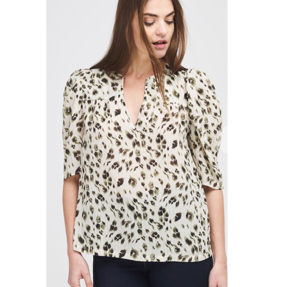 NEW Leopard Print Blouse